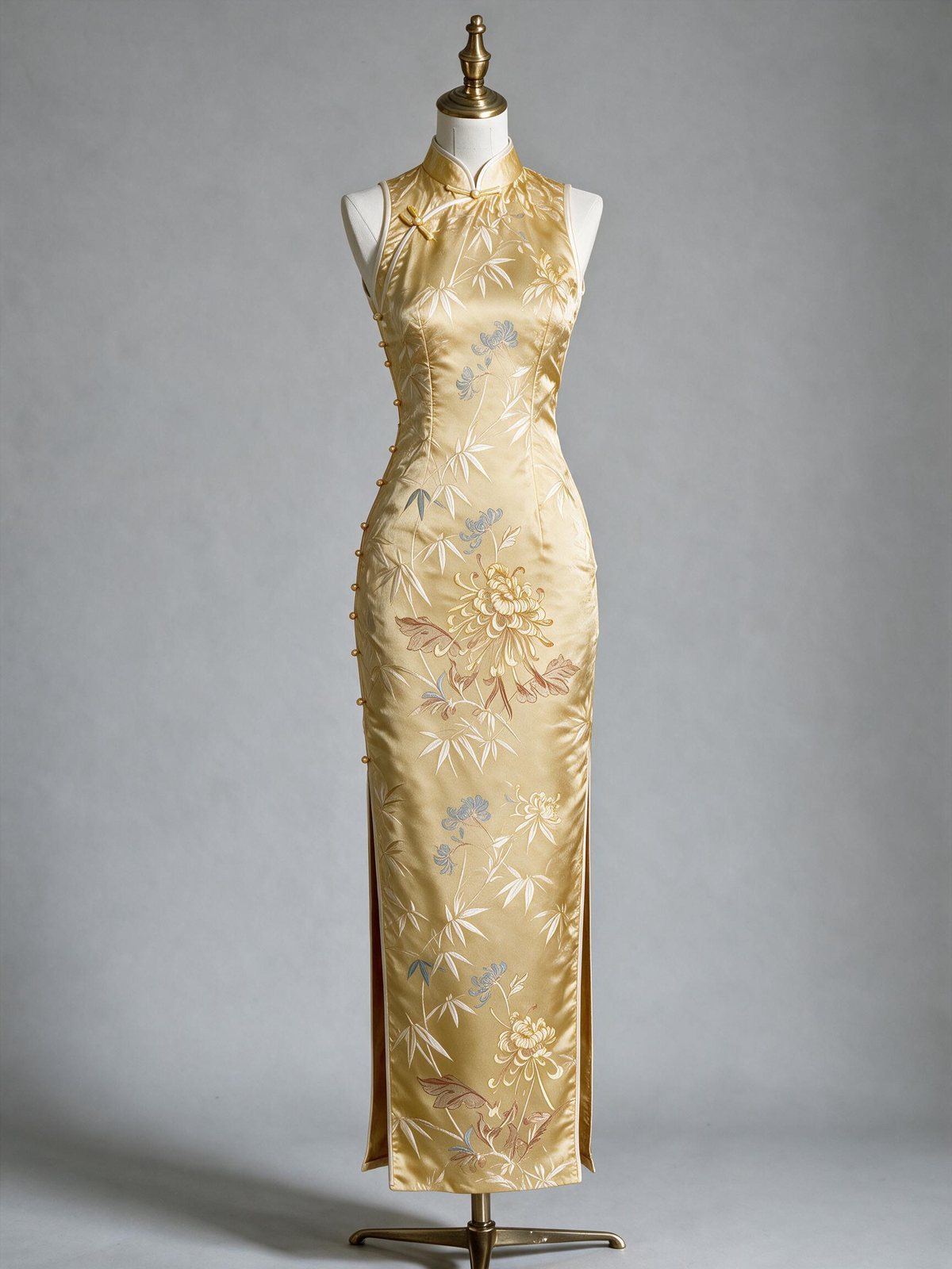 Handmade Shu Brocade Qipao