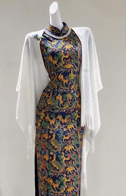 Handmade Shu Brocade Qipao
