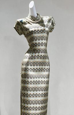 Handmade Shu Brocade Qipao