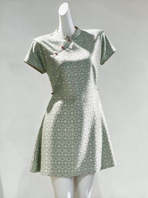 Handmade Shu Brocade Qipao
