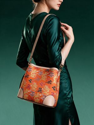 Auspicious Dragon on Imperial Brocade