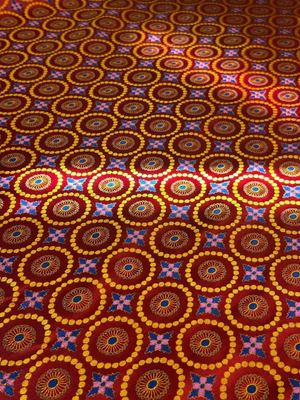 Custom Pattern Shu Brocade with Floral Roundels(Shu Brocade Fabric, Custom by the Meter)