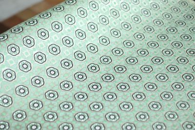 Pale Green Circular Pattern Shu Brocade