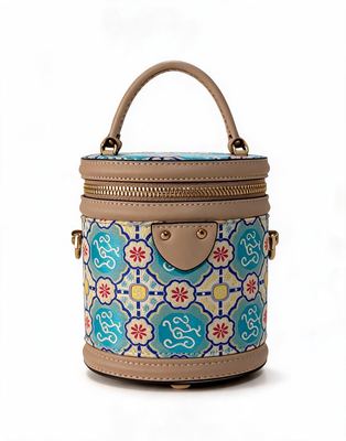 Silk-Road Blooms Woven in Brocade