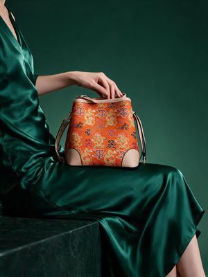 Auspicious Dragon on Imperial Brocade